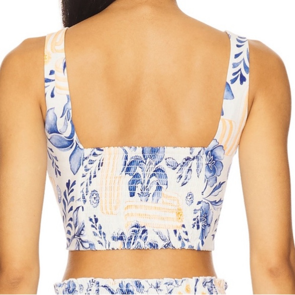 Kosia Azure Agua Bendita  Crop Top
